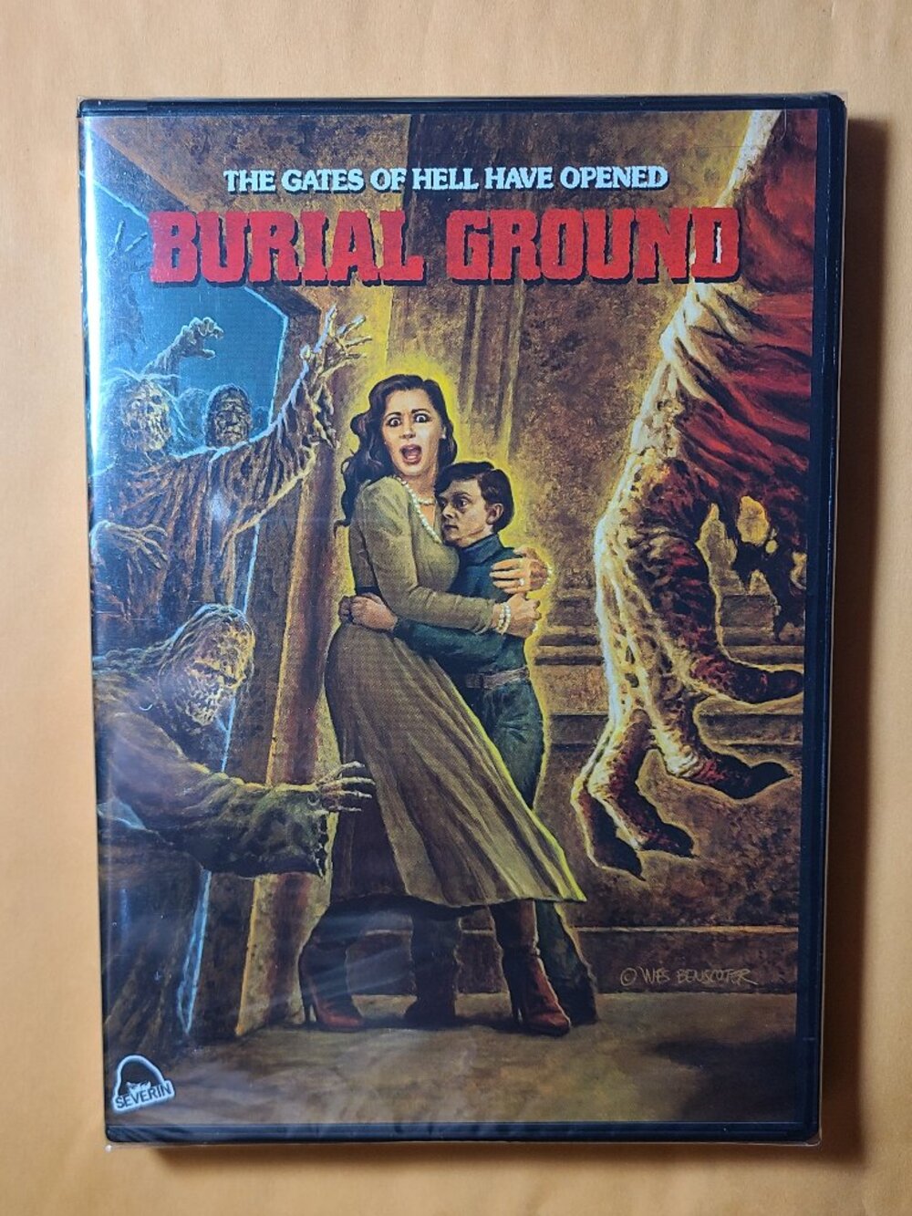 Burial Ground DVD - Zombie Cult Horror Peter Bark Italy 1980s Retro Living Dead